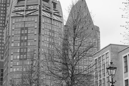 The city of The Hague in the Netherlandsの写真素材