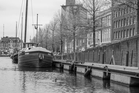 The city of The Hague in the Netherlandsの写真素材