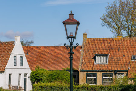 the island of Ameland in the Netherlandsの写真素材