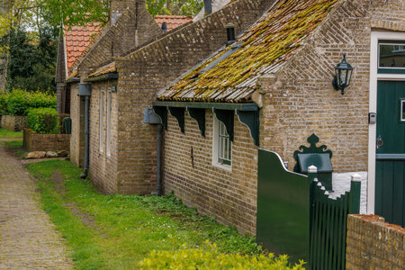 the island of Ameland in the Netherlandsの写真素材