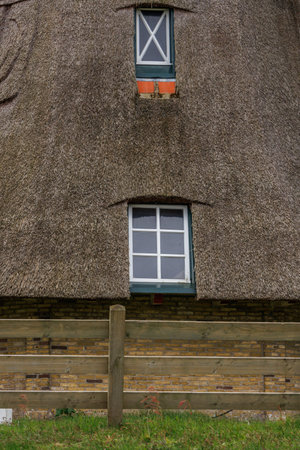 the island of Ameland in the Netherlandsの写真素材