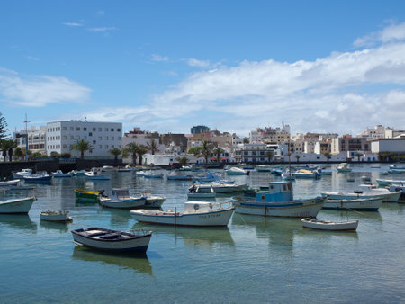 Lanzarote island in spainの写真素材