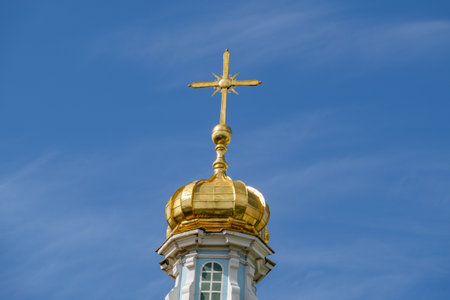 The city of Saint Petersburg in Russiaの写真素材