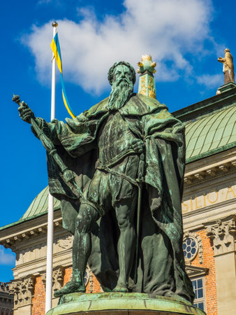 Stockholm city in Swedenの写真素材