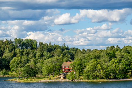 Stockholm city in Swedenの写真素材