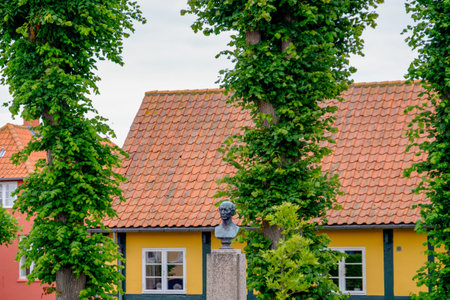 Svaneke village on Bornholm islandの写真素材