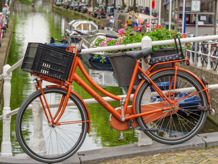 Delft in the Netherlandsの写真素材