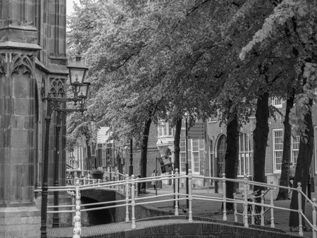 Delft in the Netherlandsの写真素材