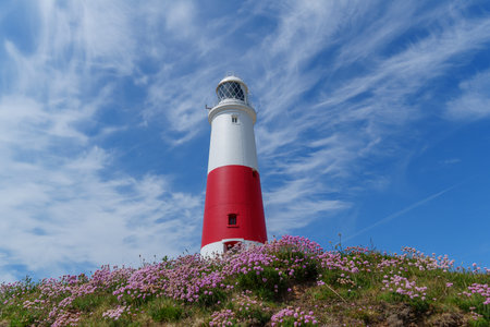 the isle of portland in englandの写真素材