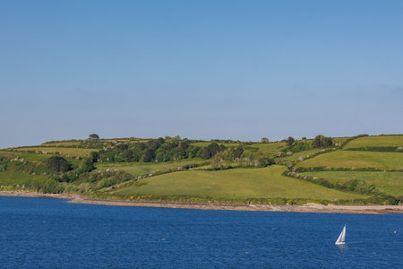 Falmouth in Cornwallの写真素材