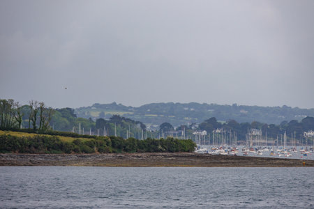Falmouth in Cornwallの写真素材