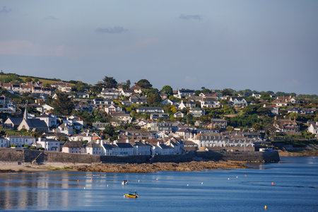 Falmouth in Cornwallの写真素材