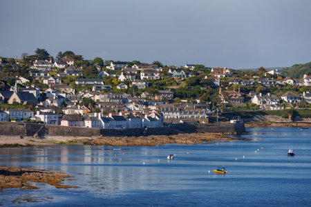 Falmouth in Cornwallの写真素材