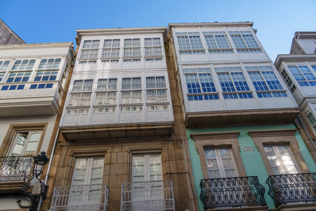 Betanzos city in Spainの写真素材