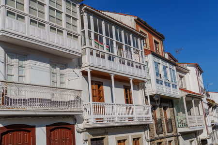 Betanzos city in Spainの写真素材