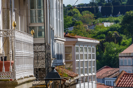 the old city of Bezantos in soainの写真素材