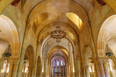 the city of Gijon in Spainの写真素材