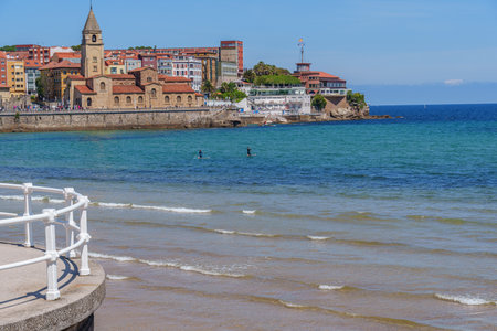 the city of Gijon in Spain