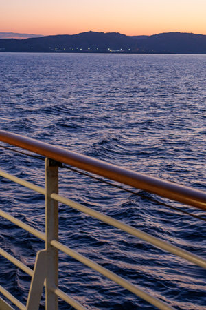 the city of Gijon in Spainの写真素材