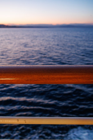 the city of Gijon in Spainの写真素材