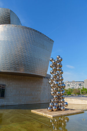 Blibao city in the basque landの写真素材