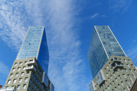 Blibao city in the basque landの写真素材