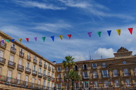 Blibao city in the basque landの写真素材