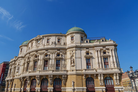 Bilbao city in the Basque Countryの写真素材