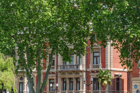 Blibao city in the basque landの写真素材