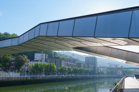 Blibao city in the basque landの写真素材