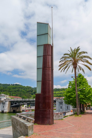 Bilbao city in the Basque Countryの写真素材