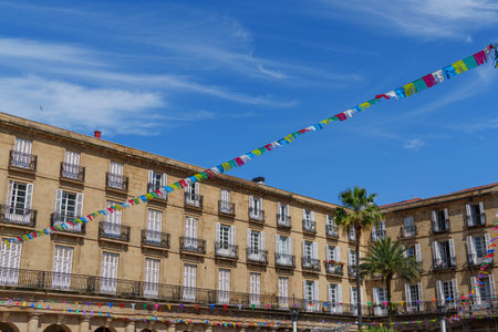 Blibao city in the basque landの写真素材