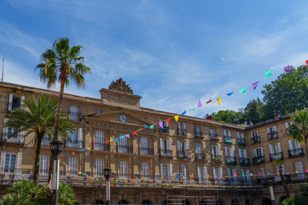 Blibao city in the basque landの写真素材