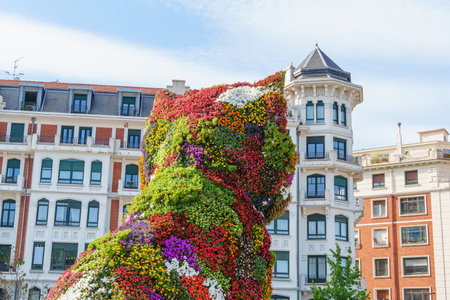 Blibao city in the basque landの写真素材