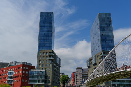 Blibao city in the basque land