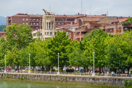 the city of Bordeaux in Franceの写真素材
