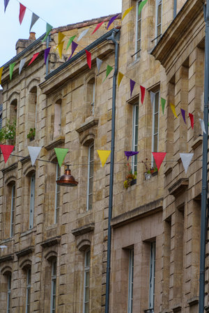 the French city of Bordeauxの写真素材