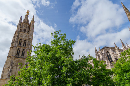 the French city of Bordeauxの写真素材