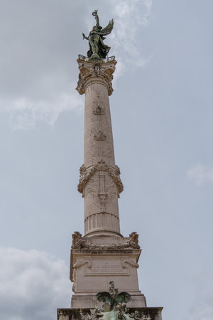 the French city of Bordeauxの写真素材