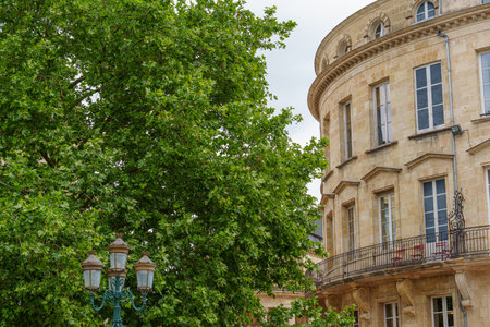 the French city of Bordeauxの写真素材