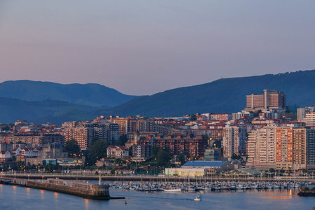 Getxo city in Spain