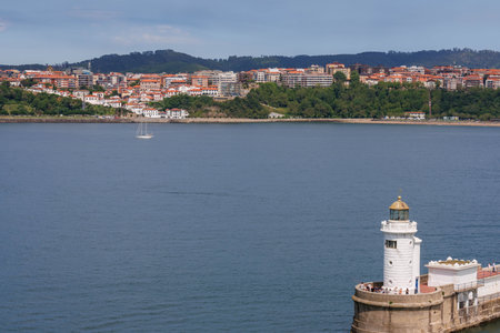 Getxo city in Spainの写真素材