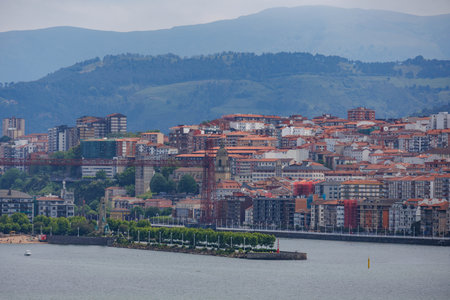 Getxo city in Spainの写真素材