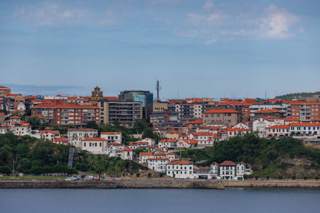 Getxo city in Spainの写真素材
