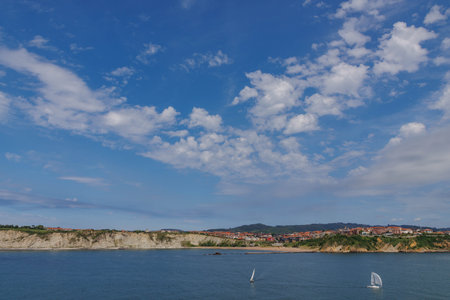 Getxo city in Spainの写真素材