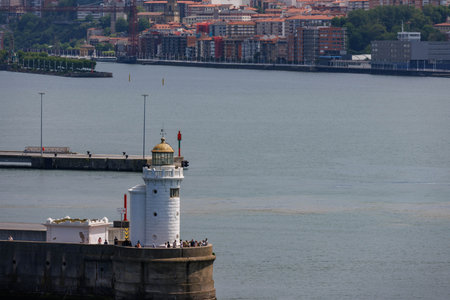 Getxo city in Spainの写真素材