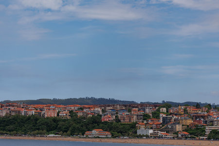 Getxo city in Spainの写真素材