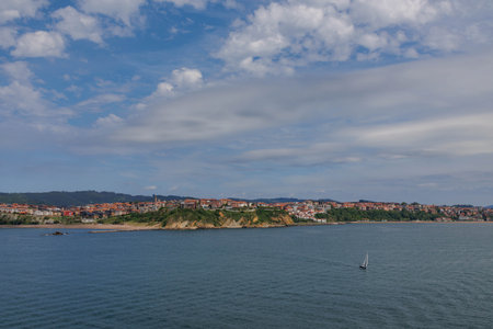Getxo city in Spainの写真素材