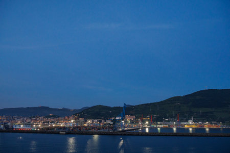 Getxo city in Spainの写真素材