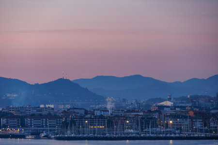 Getxo city in Spainの写真素材